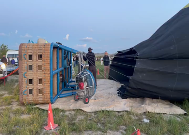 4th June 2026 : A Shot of Hot Air Balloon Preparation at Cappadocia Turkey