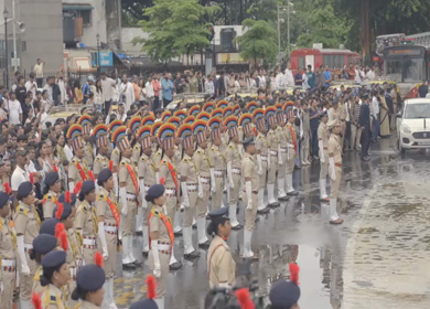 15th August 2026 : A Shot of Independence Day Parade at BMC Headquarters Mumbai