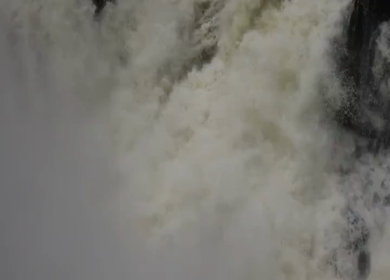 A Shot of Kaveri River Waterfalls at Mandya Karnataka India