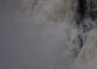 A Shot of Kaveri River Waterfalls at Mandya Karnataka India