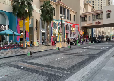 30 March 2023 : A Shot of People at Jumeirah Beach Residence- JBR at Dubai,UAE 