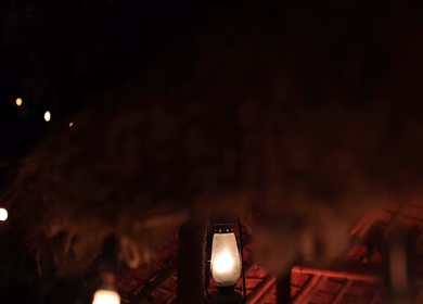 A Slow Motion Shot of an Indian Wedding Venue Decoration in India