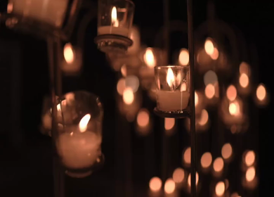 A Slow Motion Shot of an Indian Wedding Venue Decoration in India