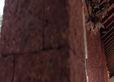A Slow Motion Shot of an Indian Wedding Venue Decoration in India