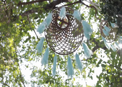 A Slow Motion Shot of an Indian Wedding Venue Decoration in India
