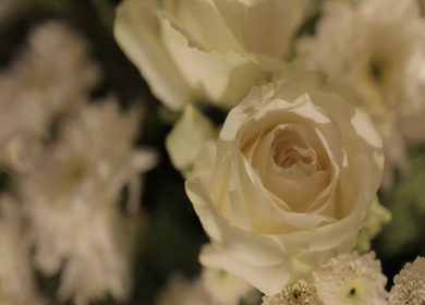 A Slow Motion Shot of an Indian Wedding Venue Decoration in India