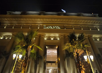 The Grandeur by Lavanya,New Delhi - 5th February 2025: A Slow Motion Shot of an Indian Wedding Venue Decoration in India