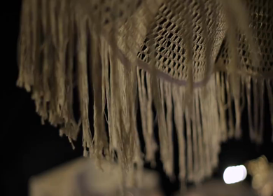 A Slow Motion Shot of an Indian Wedding Venue Decoration in India