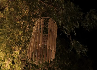 A Slow Motion Shot of an Indian Wedding Venue Decoration in India