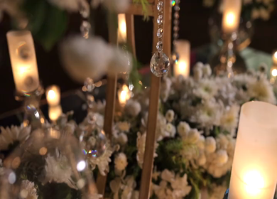 A Slow Motion Shot of an Indian Wedding Decoration in India