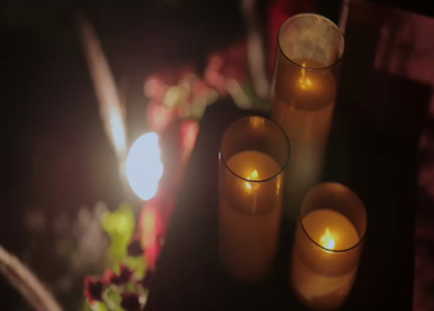 A Slow Motion Shot of an Indian Wedding Venue Decoration in India