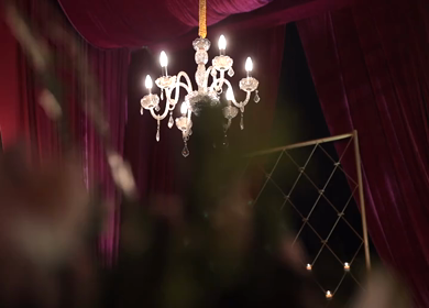 A Slow Motion Shot of an Indian Wedding Decoration in India