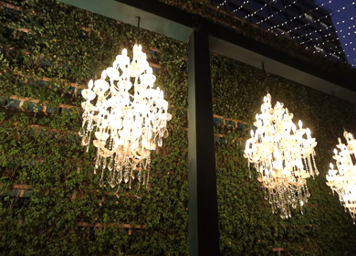 A Slow Motion Shot of an Indian Wedding Decoration in India