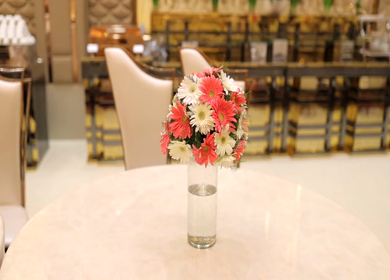 9th February, 2024 : A Slow Motion Shot of an Indian Wedding Decoration