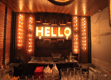 9th February, 2024 : A Slow Motion Shot of an Indian Wedding Decoration