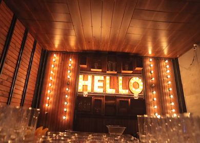 9th February, 2024 : A Slow Motion Shot of an Indian Wedding Decoration