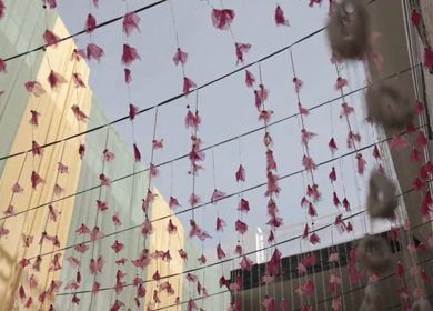A Slow Motion Shot of an Indian Wedding Venue Decoration in India