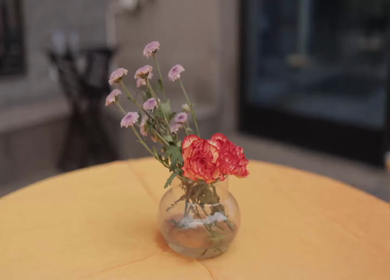 A Slow Motion Shot of an Indian Wedding Venue Decoration in India