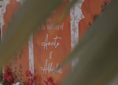 5th January 2025 : A Slow Motion Shot of an Indian Wedding Venue Decoration in India