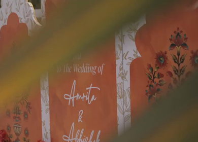 5th January 2025 : A Slow Motion Shot of an Indian Wedding Venue Decoration in India