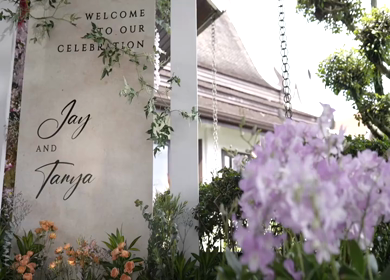 5th January 2025 : A Slow Motion Shot of an Indian Wedding Venue Decoration in India