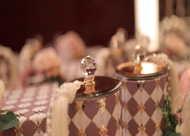 A Slow Motion Shot of an Indian Wedding Decoration in India