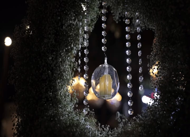 A Slow Motion Shot of an Indian Wedding Decoration in India