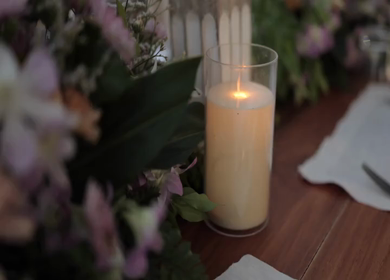 A Slow Motion Shot of an Indian Wedding Venue Decoration in India