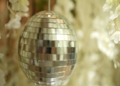 A Slow Motion Shot of an Indian Wedding Venue Decoration in India