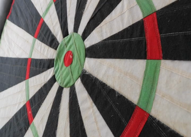 A Slow Motion Shot of Dart Board Game at an Indian Wedding in New Delhi, India