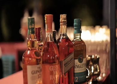 5th January 2025 : A slow motion shot of a bar at an Indian wedding in New Delhi, India