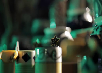 5th January 2025 : A slow motion shot of a bar at an Indian wedding in India