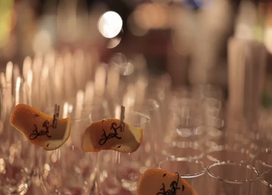5th January 2025 : A slow motion shot of a bar at an Indian wedding in India