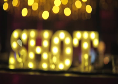 9th February,2019: A slow motion shot of a bar at an Indian wedding in New Delhi, India