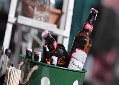 5th January 2025 : A slow motion shot of a bar at an Indian wedding in New Delhi, India