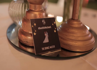 5th January 2025 : A slow motion shot of a bar at an Indian wedding in New Delhi, India