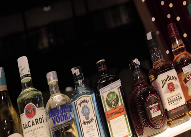 5th January 2025 : A slow motion shot of a bar at an Indian wedding in New Delhi, India