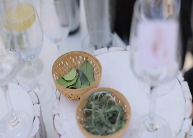 A slow motion shot of a bar at an Indian wedding in New Delhi, India