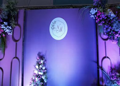 05th April 2026 : Aerial Shot of Luxury Indian Wedding Venue Decoration