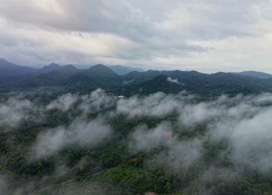 Aerial View of Amboli Ghat in Monsoon Maharashtra