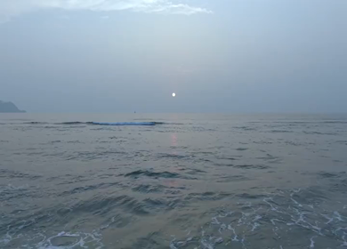 Aerial View of Beach and Rocky Coastline Near Vasco da Gama Goa
