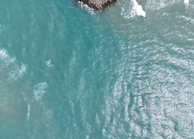 Aerial View of Dhanushkodi Beach at Tamil Nadu showcasing the last road of India against the oceanic backdrop