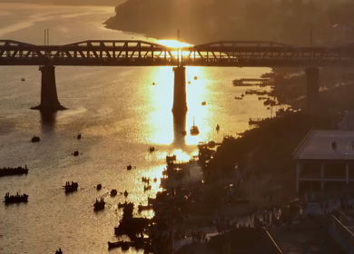 Aerial View of Helicopter at Maha Kumbh Mela 2025, Prayagraj Uttar Pradesh
