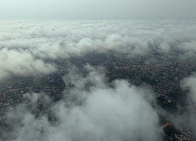 Aerial View of Highway Infrastructure in Cuttack, Odisha, India