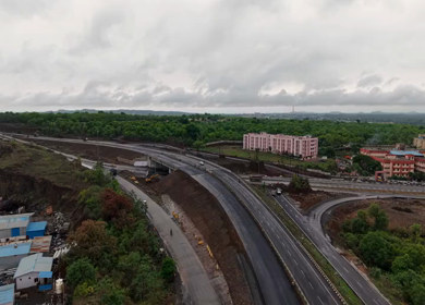 Aerial View of Jabalpur Outer Ring Road, Madhya Pradesh, India