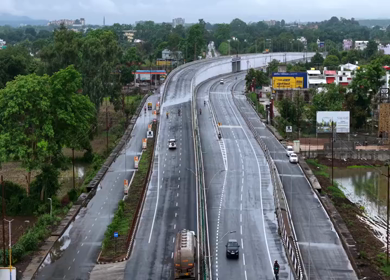 20th July 2026 : Aerial View of Jabalpur Outer Ring Road, Madhya Pradesh, India