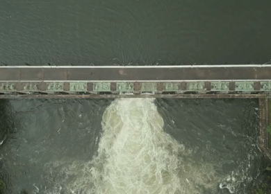 Aerial View of Kaliyasot Dam Bhopal Madhya Pradesh India