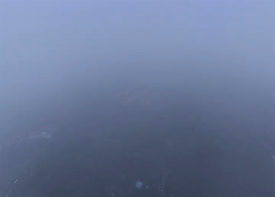 Aerial View of Manjarabad Fort in Sakleshpur Karnataka