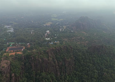 Aerial View of Pachmarhi Hills Madhya Pradesh India