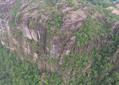 Aerial View of Pachmarhi Hills Madhya Pradesh India
